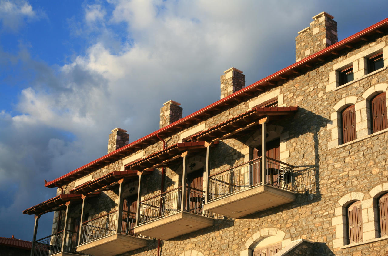 Hotel Arhontiko Parnona Karyes Exterior foto